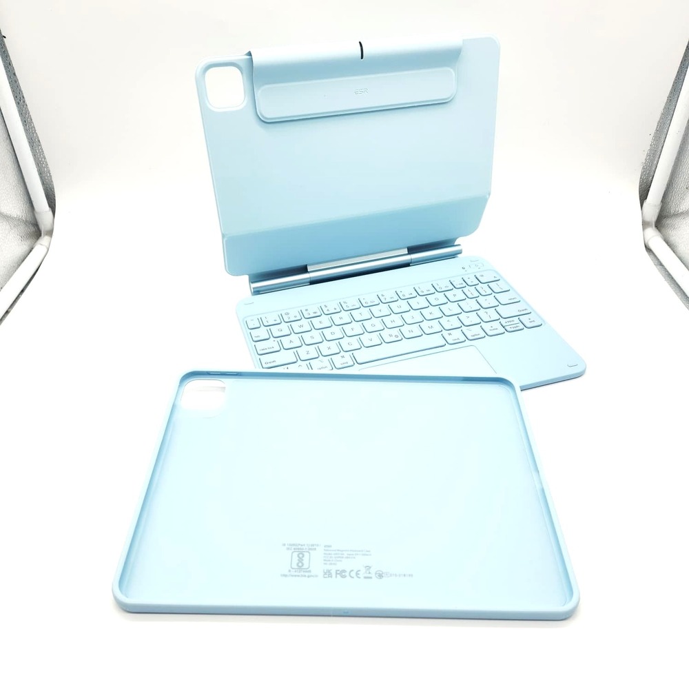ESR iPad Air 11 Inch Case with Keyboard Removable Protective Magnetic Blue - Picture 4 of 14